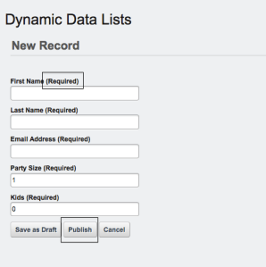 08.2.List Add Record